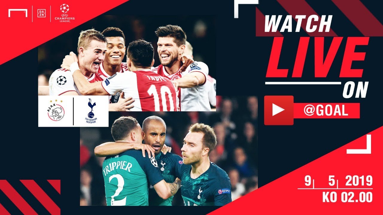 LIVE: AFC Ajax vs Tottenham Hotspur - UEFA Champions League